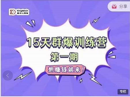 金抖云Peter《15天群爆训练营》，破解抖音玄学，群爆心法，起号方式_北创网
