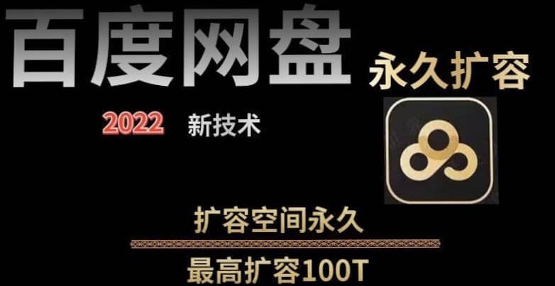 百度网盘无限扩容技术，外面卖399的，自用或出售都可以_北创网
