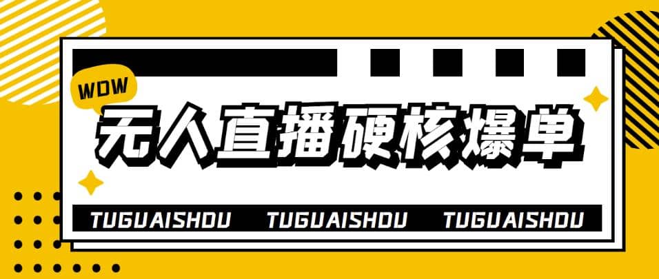 大飞无人直播硬核爆单技术，轻松玩转无人直播_北创网