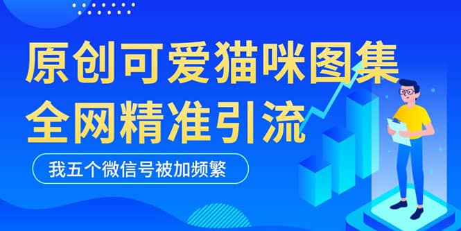 黑科技纯原创可爱猫咪图片，全网精准引流，实操5个VX号被加频繁_北创网
