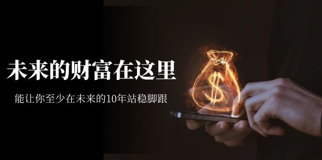某收费文章《未来的财富在这里》能让你至少在未来的10年站稳脚跟_北创网