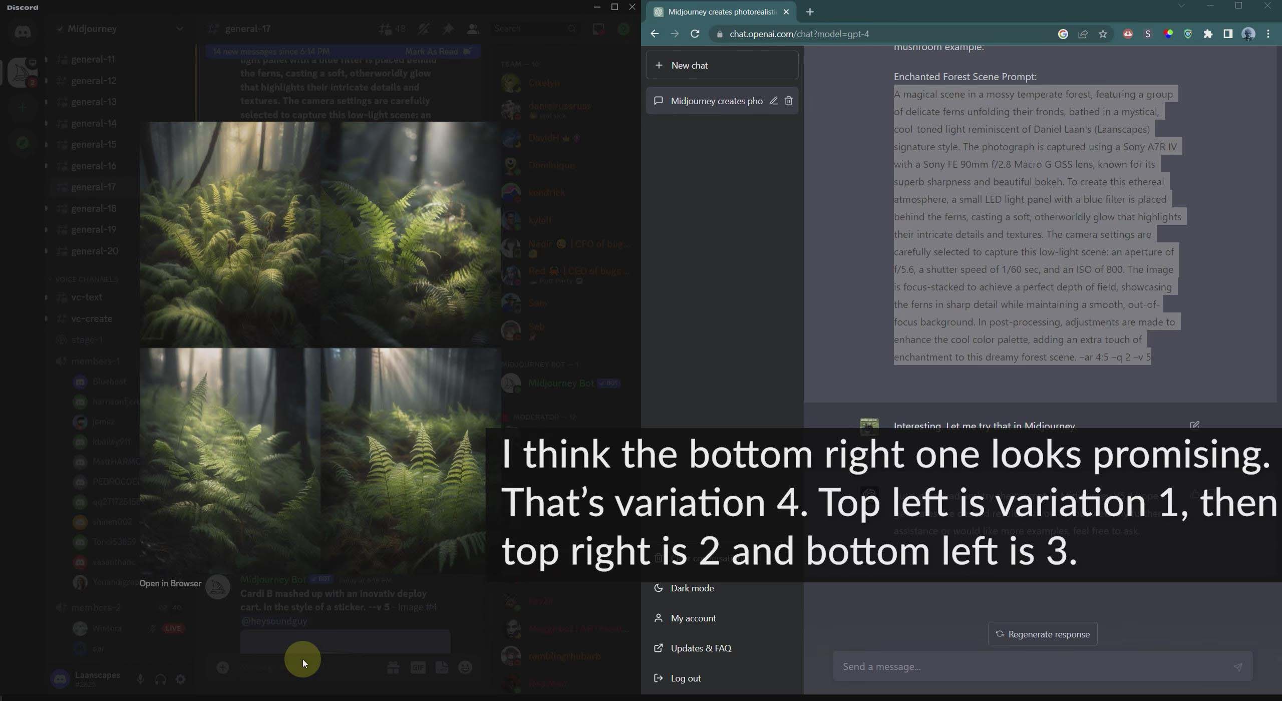 图片[5]_摄影师 Daniel Laan 使用ChatGPT与Midjourney生成风光图像-中英字幕_北创网