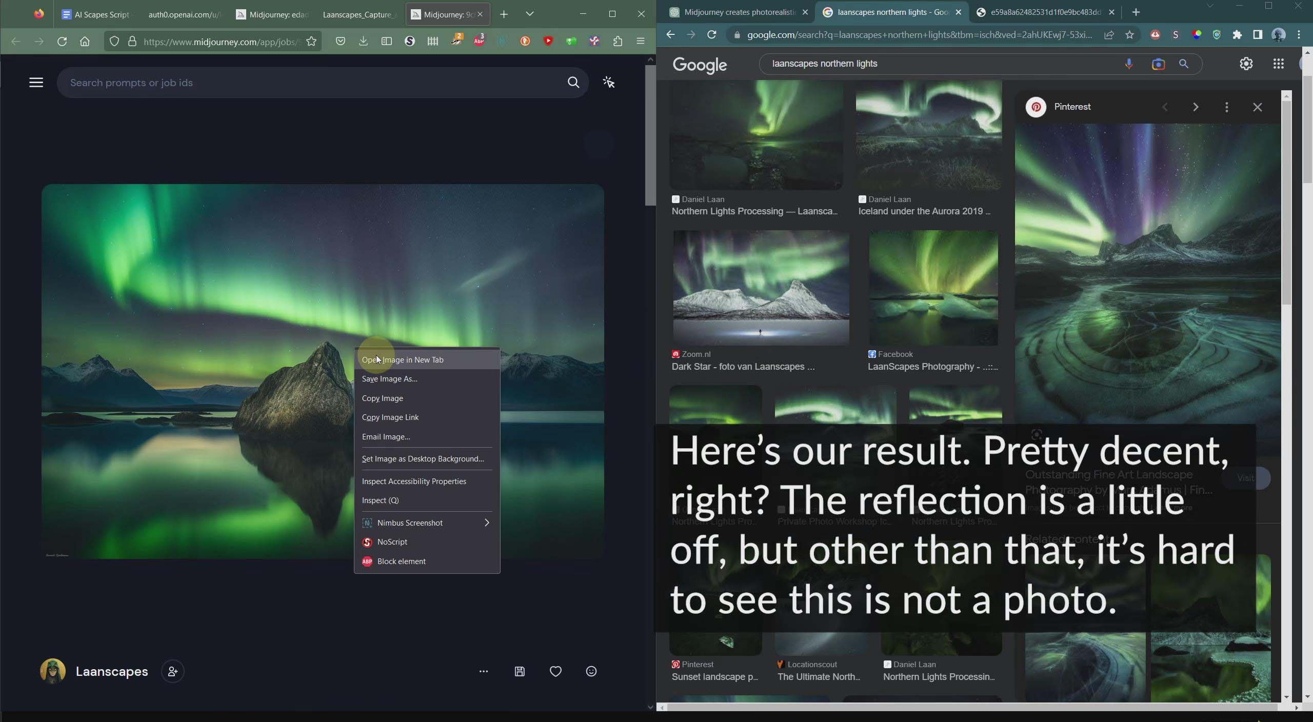 图片[8]_摄影师 Daniel Laan 使用ChatGPT与Midjourney生成风光图像-中英字幕_北创网