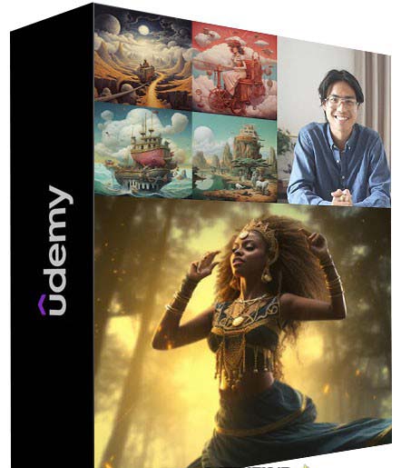 图片[2]_MidjourneyAI绘画艺术生成的大师级写作提示指南教程-8节视频课-中英字幕_北创网