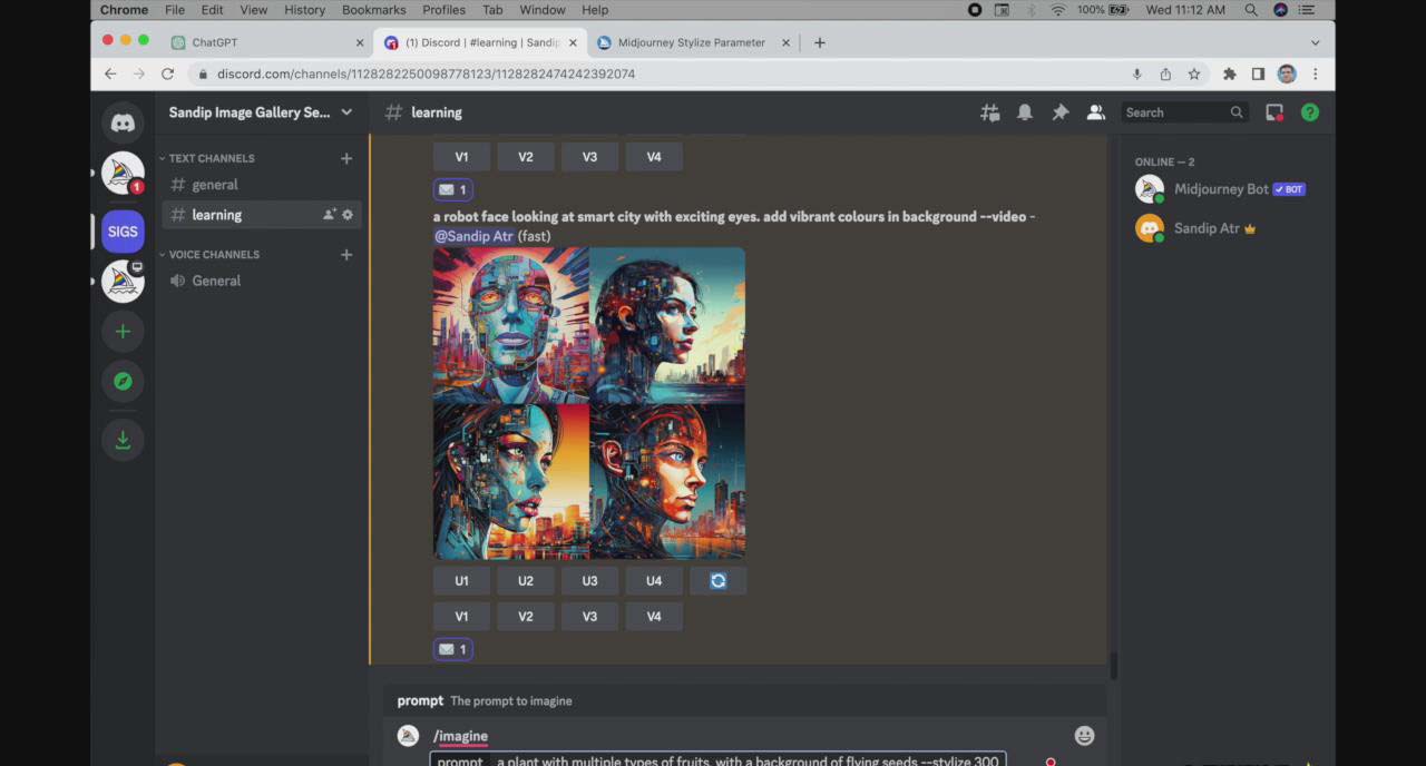 图片[4]_ChatGPT4 和 MidJourney AI 绘画聊天革命性指南教程-33节视频课-中英字幕_北创网