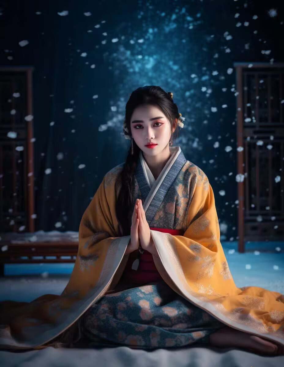 图片[5]_Midjourney关键词-AI生成中国风古装汉服美女人像提示关键词_北创网