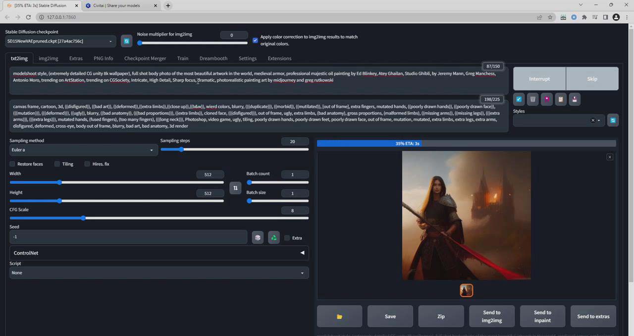 图片[3]_Stable Diffusion 大师班: 利用AI创建艺术图像及视频-31视频课-中英字幕_北创网