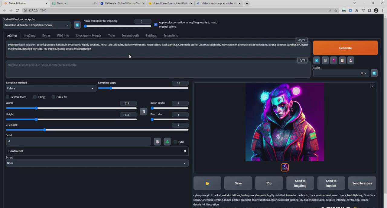 图片[6]_Stable Diffusion 大师班: 利用AI创建艺术图像及视频-31视频课-中英字幕_北创网