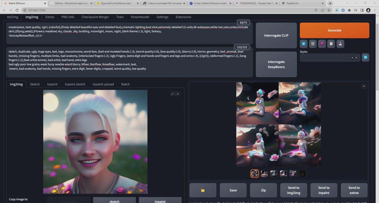 图片[9]_Stable Diffusion 大师班: 利用AI创建艺术图像及视频-31视频课-中英字幕_北创网