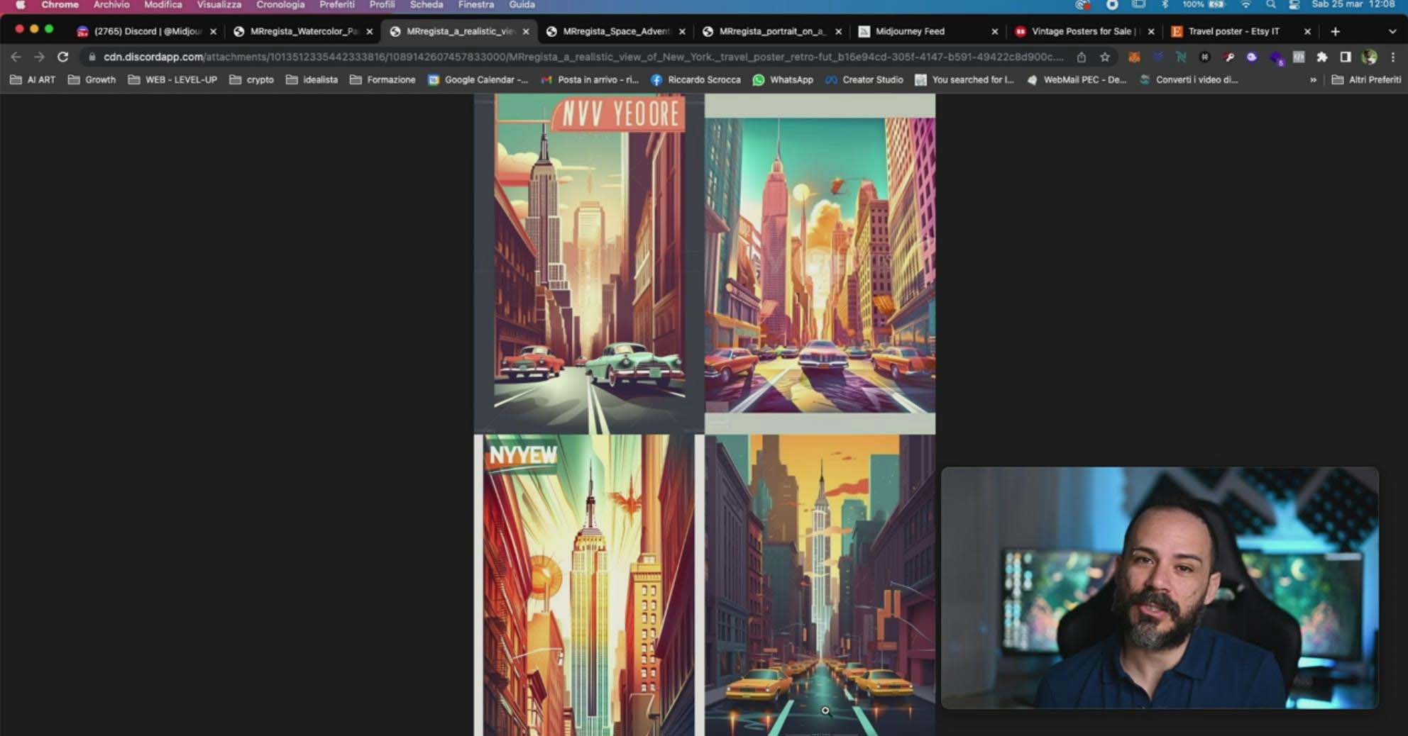 图片[12]_Midjourney AI人工智能创建和销售令人惊叹的海报教程-10节课-中英字幕_北创网