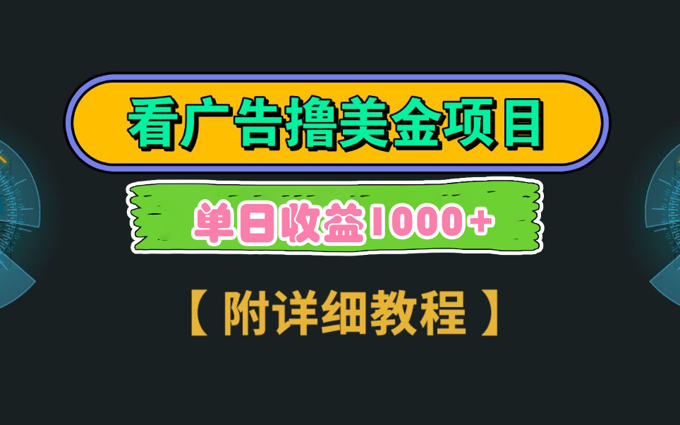 Google看广告撸美金，3分钟到账2.5美元 单次拉新5美金，多号操作，日入1千+_北创网