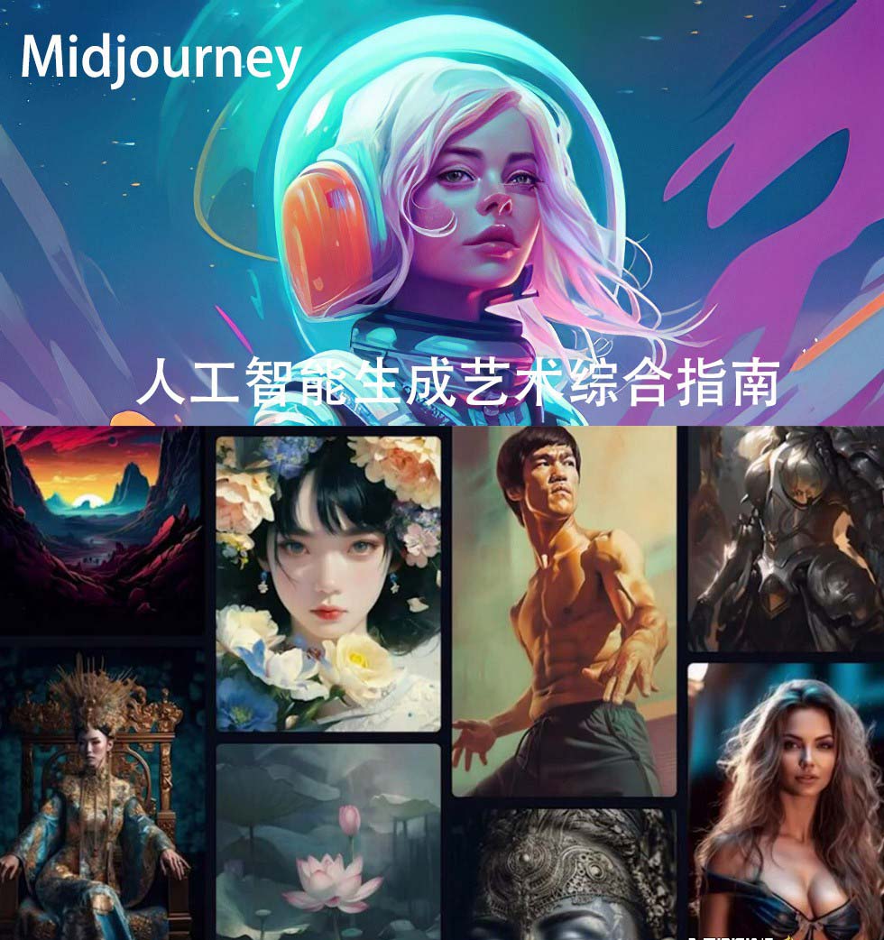 图片[2]_Midjourney及ChatGPT 4人工智能生成艺术图像综合指南-9节课-中英字幕_北创网