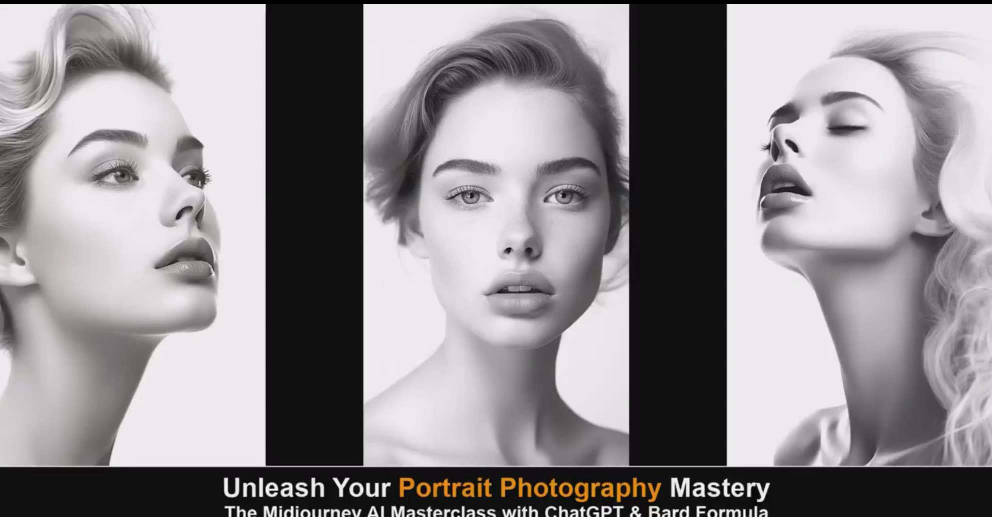 图片[2]_Midjourney v5 ChatGPT 和 Bard AI人工智能人像摄影大师班-15节-中英字幕_北创网