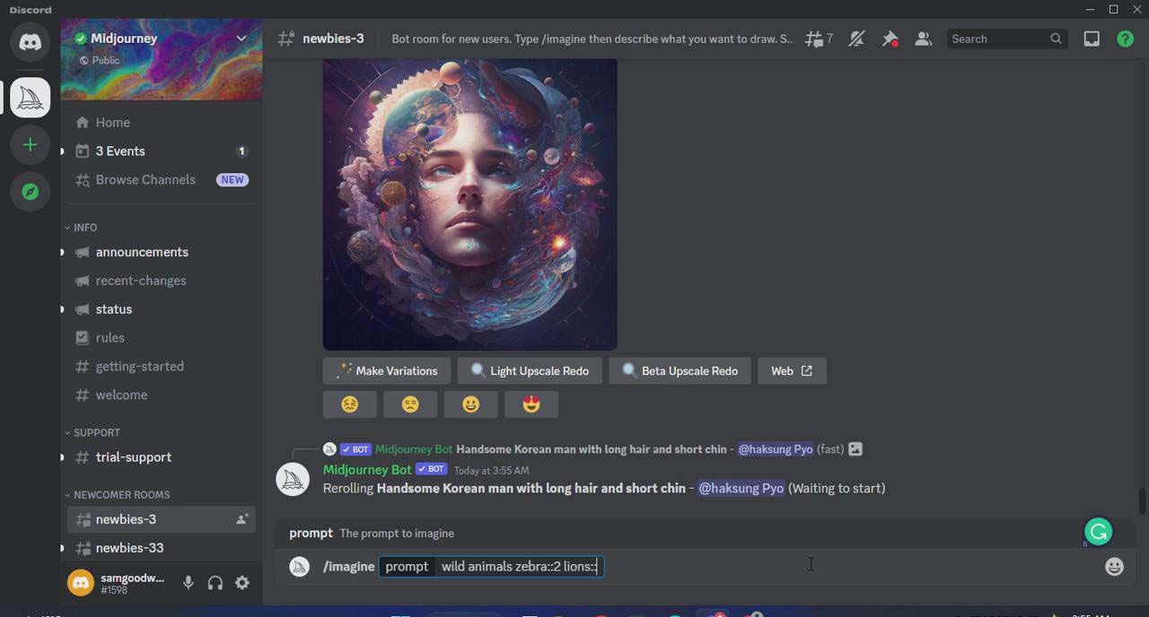 图片[3]_Midjourney AI人工智能艺术图片从入门到高级创作教程-34节课-中英字幕_北创网