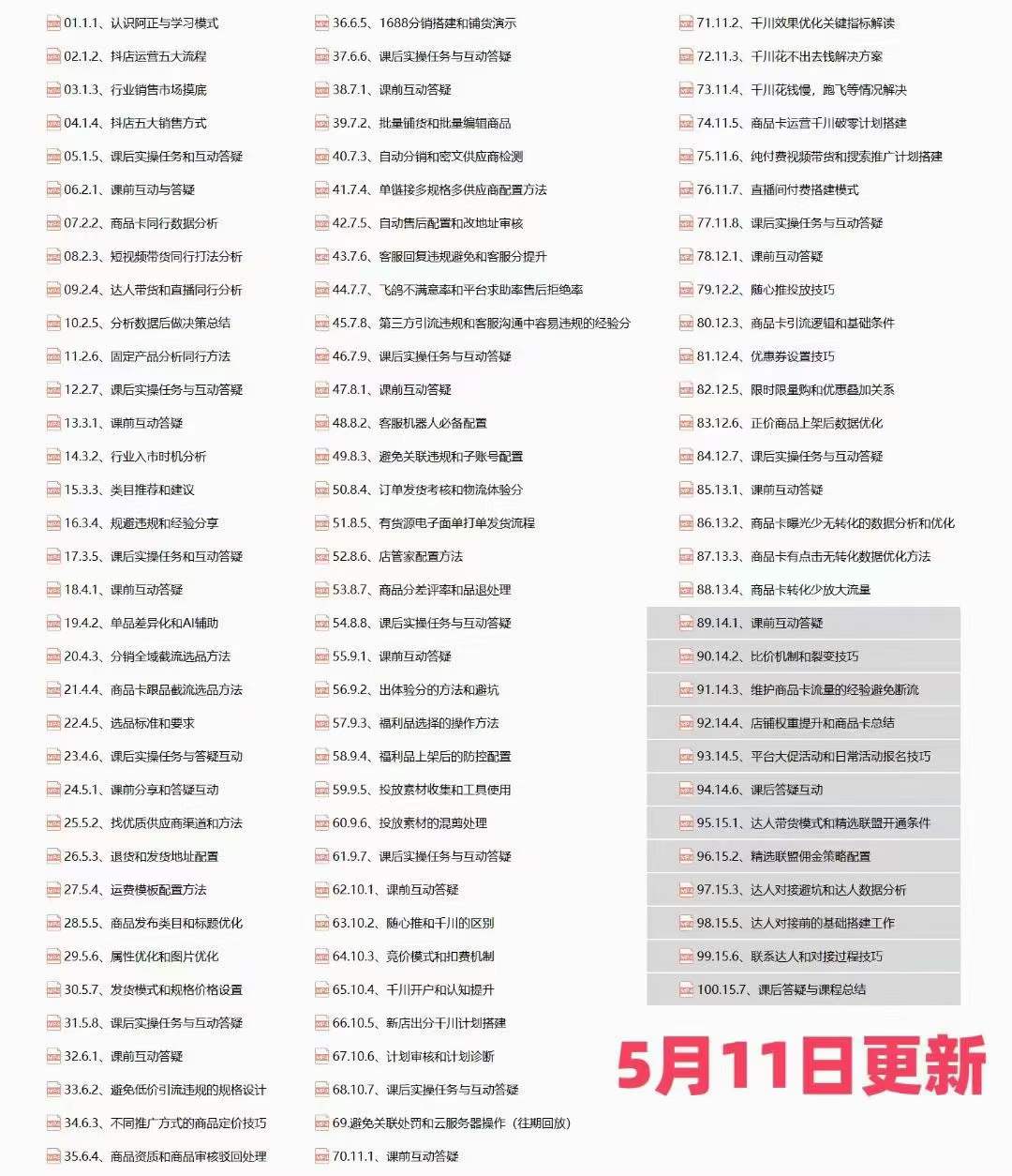 图片[2]_特训营 体验分拉升/商品卡引流/投流效果优化/精选联盟引流/等_北创网