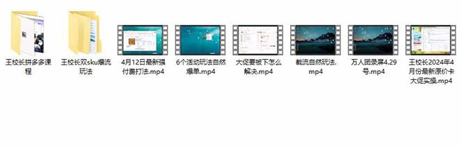 图片[3]_拼多多·实战课：万人团玩法/截流自然流/最新强付费打法/最新原价卡大促.._北创网