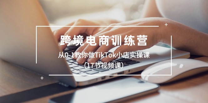 跨境电商训练营：从0-1教你做TikTok小店实操课（17节视频课）_北创网