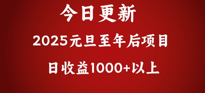 翻身项目，日收益1000+以上_北创网