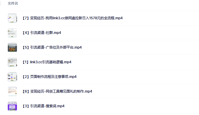 link3.cc聚合链接引流，日引流50＋精准粉_北创网