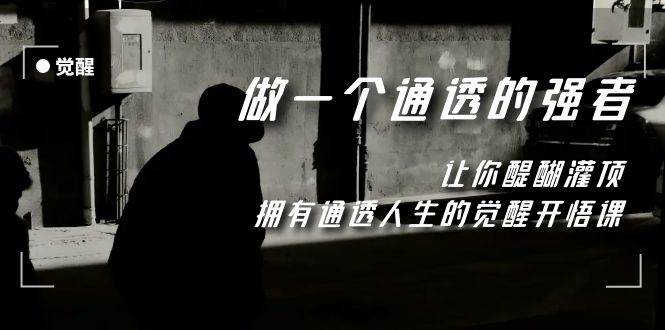 觉醒-做一个通透强者，让你醍醐灌顶，拥有通透人生，掌握强大的秘密_北创网