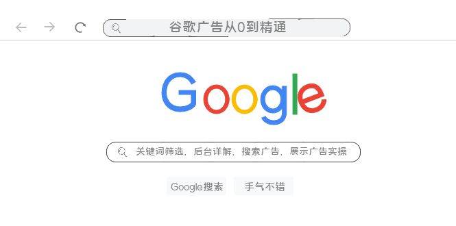 谷歌广告从0到精通-关键词筛选，后台详解，搜索广告，展示广告实操（76节）_北创网